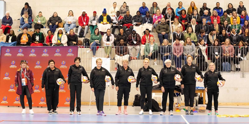 Coaching Advisory Panel at the Coaching Conference in Cape Town during the Netball World Cup 2023