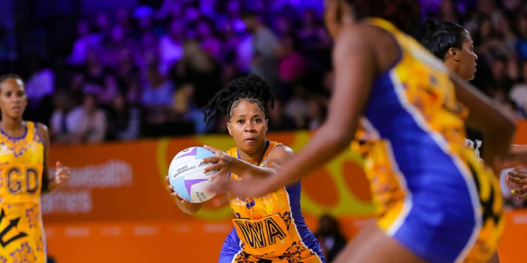 Barbados competing at the Birmingham 2022 Commonwealth Games