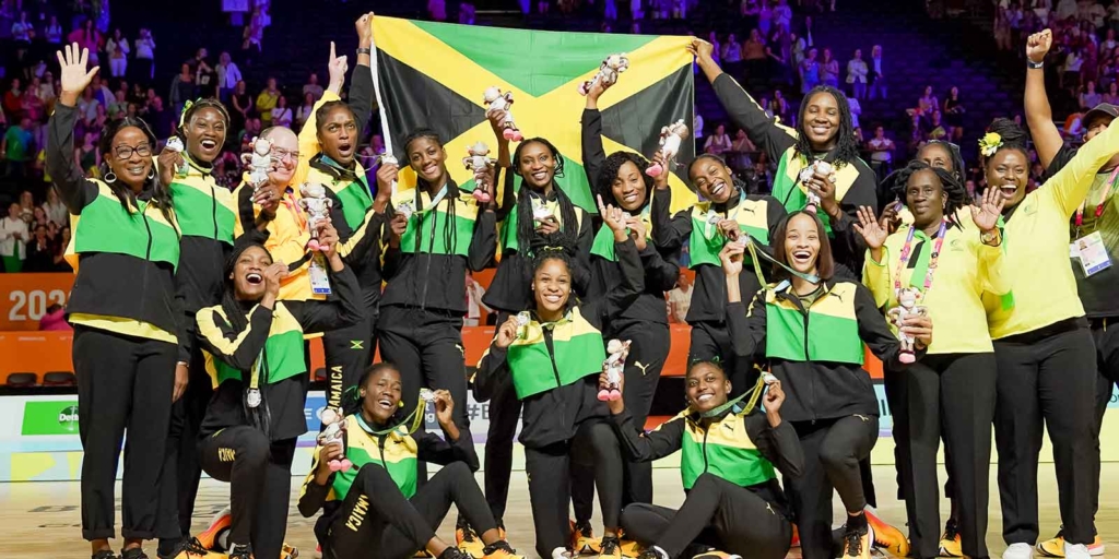 Jamaica team at the B2022 CWG