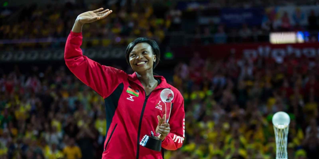 Mwai Kumwenda at the Netball World Cup 2015