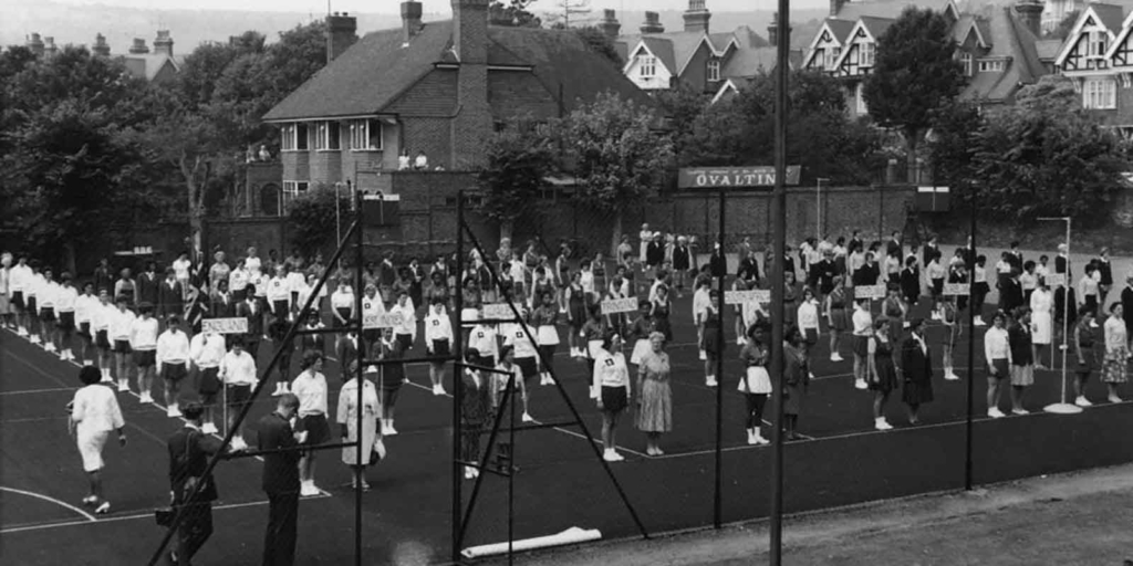 Opening Ceremony at the 1963 World Netball Championships
